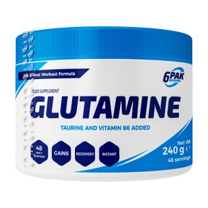 6PAK Glutamine – 240g