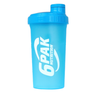 6PAK Nutrition Shaker Neon Blue – 700 ml