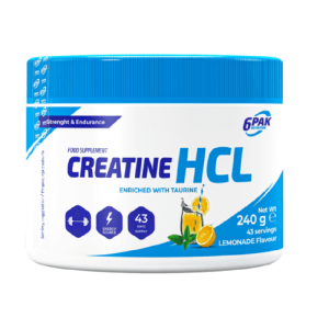 6Pak Creatine HCL 240g Lemonade