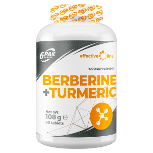 6PAK EL Berberine + Turmeric – 90 tabl.