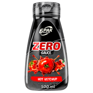 6PAK Sauce ZERO Hot Ketchup – 500ml