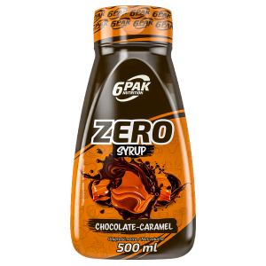 6PAK Syrup ZERO Chocolate-Caramel – 500ml