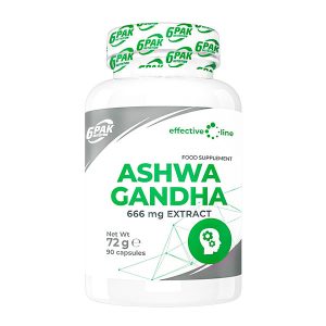 6PAK EL Ashwagandha – 90 kaps.