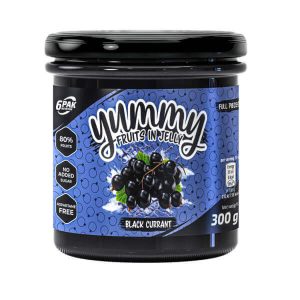 6 Pak Yummy Fruits in Jelly Black Currant – 300g