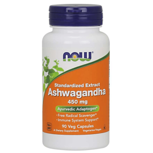 NOW Ashwagandha Ekstrakt 450 mg – 180 kaps.