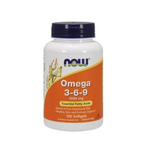 NOW Foods Omega-3-6-9 1000mg – 100 kaps.