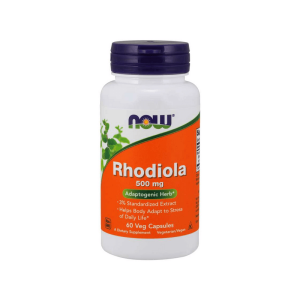 NOW Rhodiola Różeniec Górski 500mg – 60 kaps.