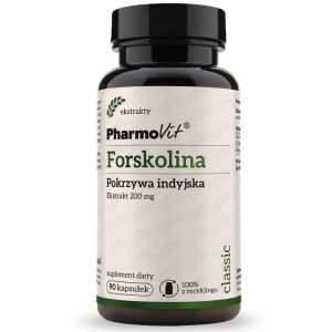 Pharmovit Forskolina Pokrzywa Indyjska 4:1 – 90 kaps.