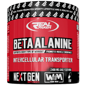 Real Pharm Beta Alanine 1100mg – 150 kaps.