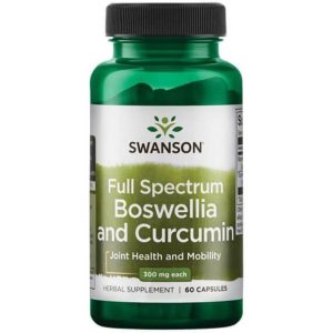 Swanson Full Spectrum Boswellia & Curcumin – 60 kaps.