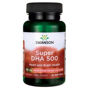 Swanson Super DHA 500mg – 30 kaps.