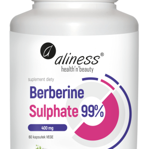 Aliness Berberine Sulphate 99% 400 mg – 60 kaps