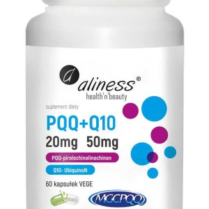 Aliness PQQ MGCPQQ® 20 mg + Q10 50 mg – 60 kaps