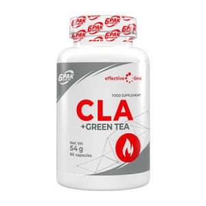 6PAK CLA + Green Tea – 90 kaps.