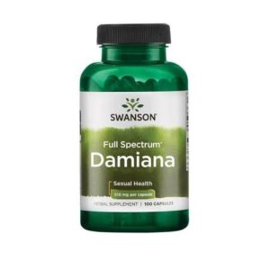 Swanson Damiana 510mg – 100 kaps.